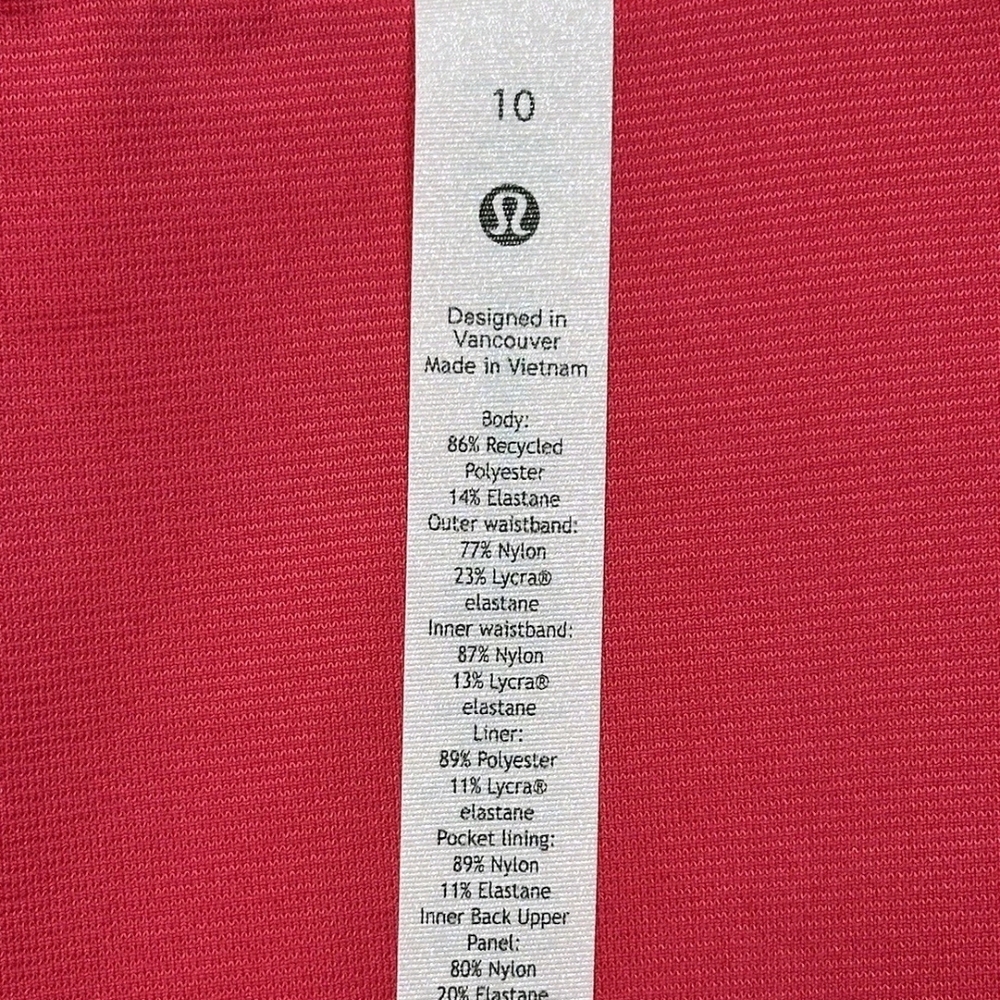 lululemon athletica Coral Pink Athletic Shorts - Picture 8 of 8